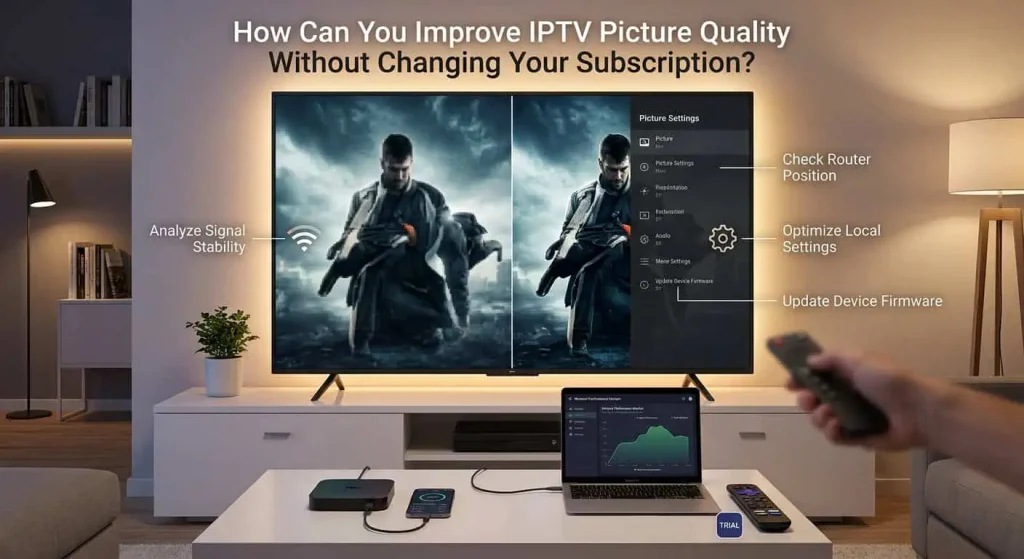 How Can You Improve IPTV Picture Quality Without Changing Your Subscription