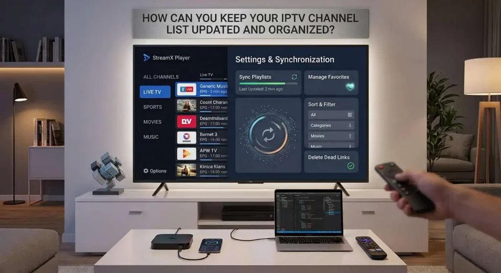 How Can You Keep Your IPTV Channel List Updated and Organized