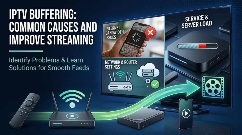 IPTV Buffering Common Causes and Ways to Improve Streaming